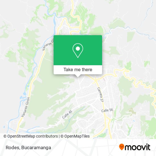 Rodes map