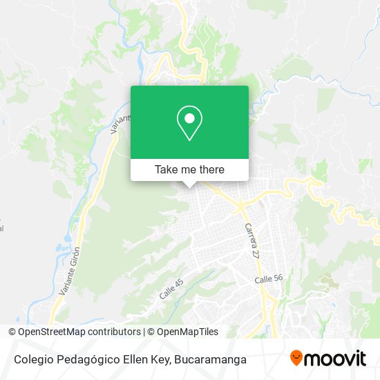 Mapa de Colegio Pedagógico Ellen Key