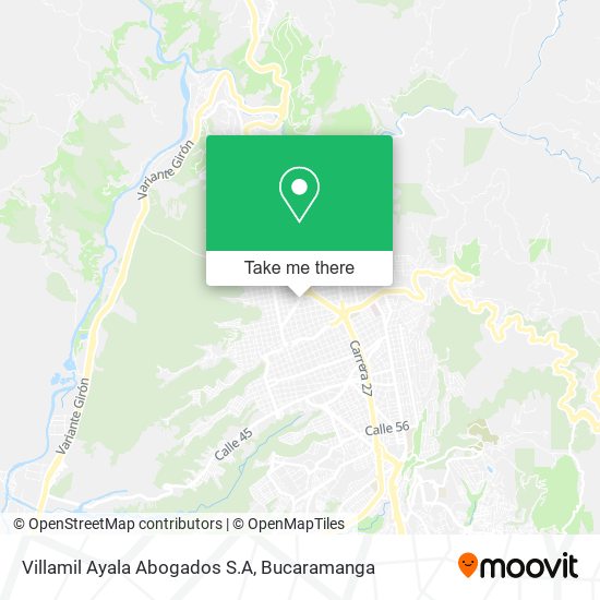 Villamil Ayala Abogados S.A map