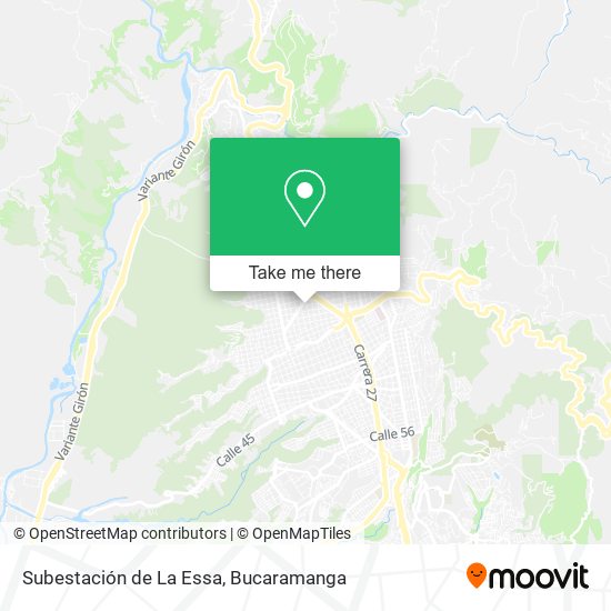 Subestación de La Essa map