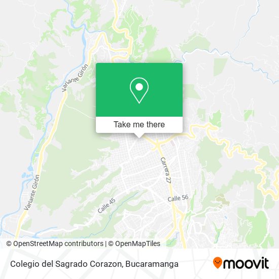 Colegio del Sagrado Corazon map