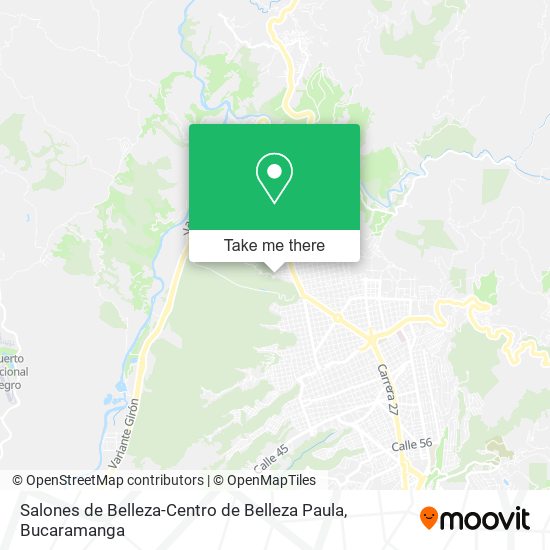 Salones de Belleza-Centro de Belleza Paula map