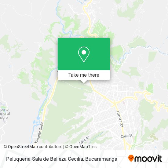 Peluqueria-Sala de Belleza Cecilia map