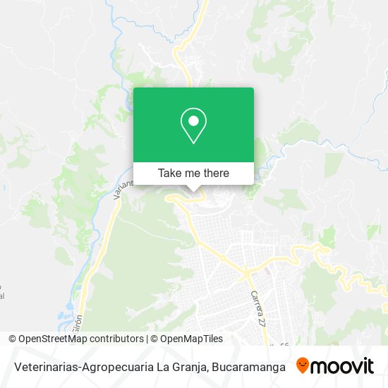 Mapa de Veterinarias-Agropecuaria La Granja