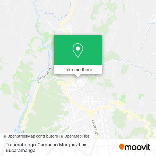 Mapa de Traumatólogo-Camacho Marquez Luis