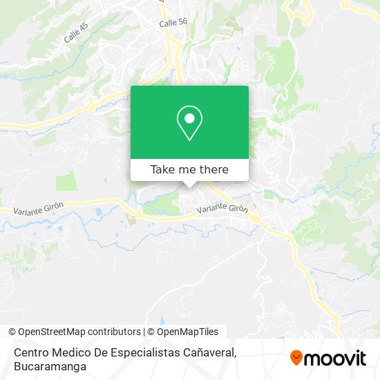 Centro Medico De Especialistas Cañaveral map