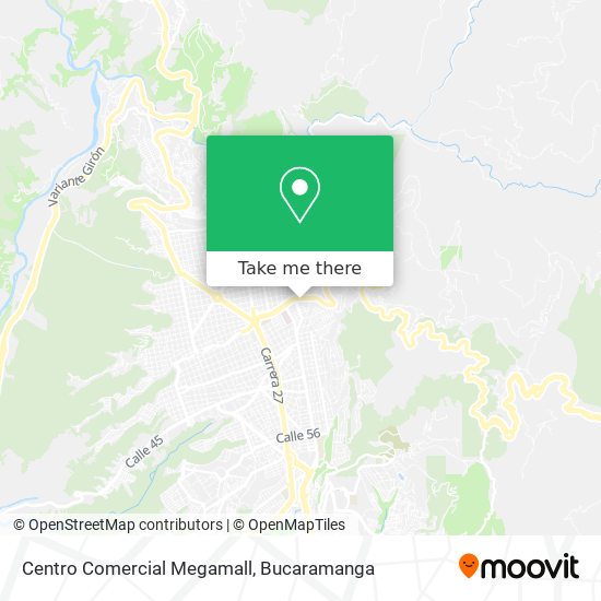 Centro Comercial Megamall map