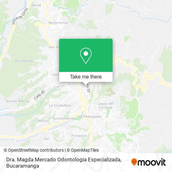 Dra. Magda Mercado Odontología Especializada map