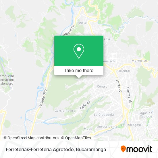 Mapa de Ferreterías-Ferretería Agrotodo