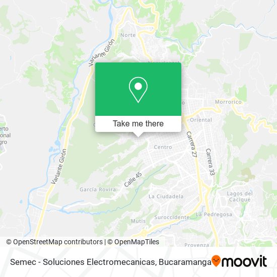 Semec - Soluciones Electromecanicas map