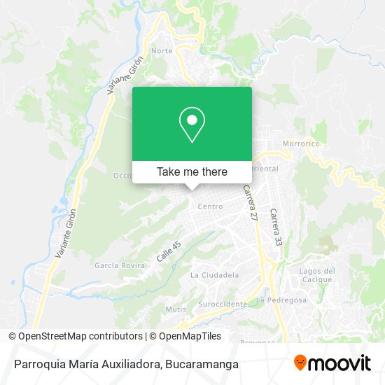 Parroquia María Auxiliadora map