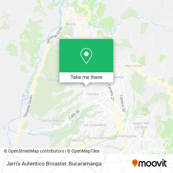 Mapa de Jarri's Autentico Broaster