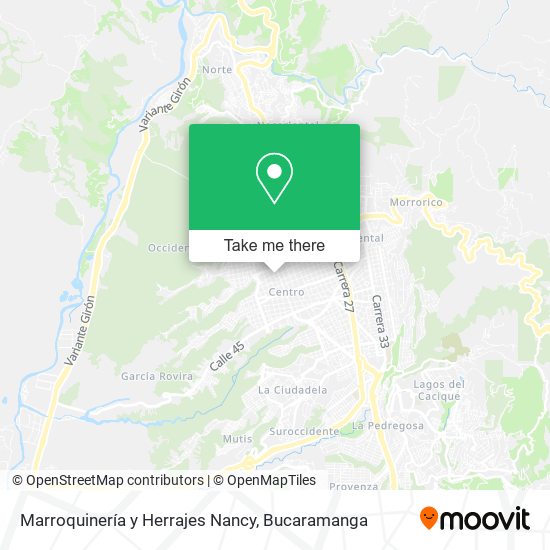 Mapa de Marroquinería y Herrajes Nancy