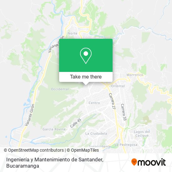 Ingeniería y Mantenimiento de Santander map