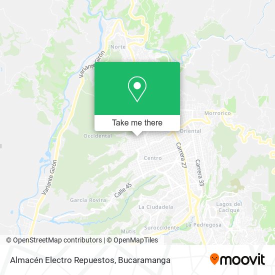Almacén Electro Repuestos map