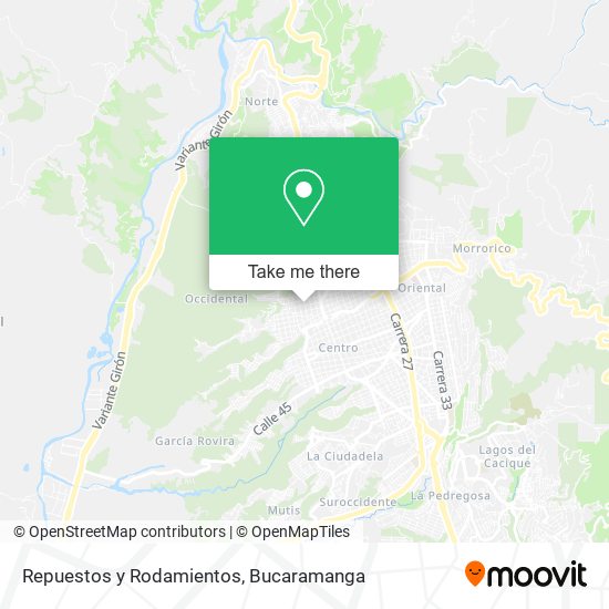 Repuestos y Rodamientos map
