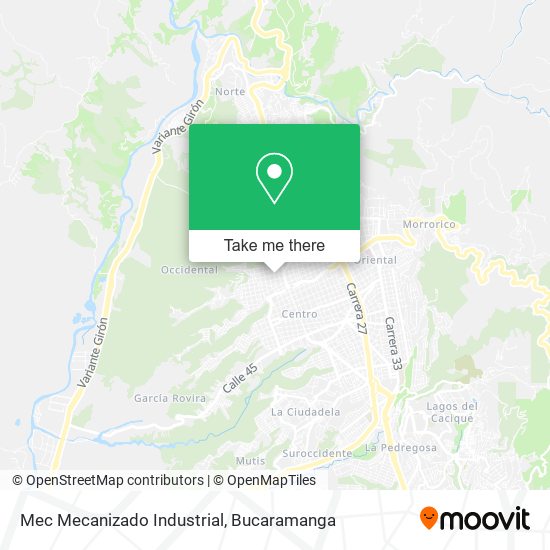 Mec Mecanizado Industrial map