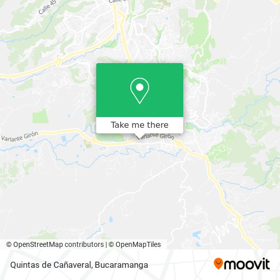 Quintas de Cañaveral map