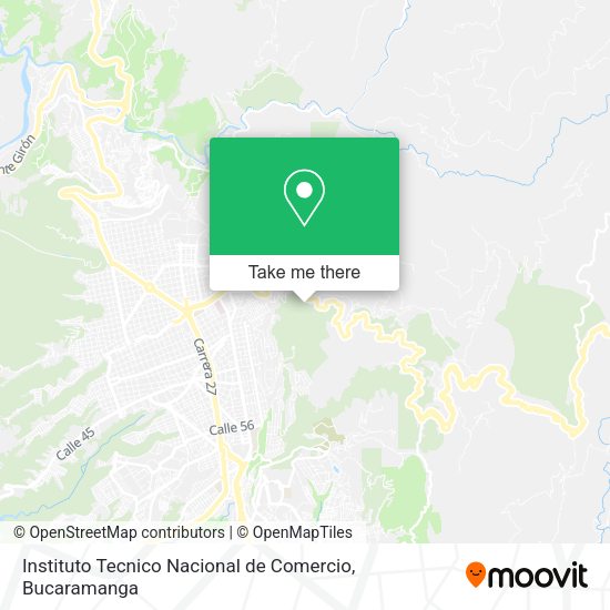 Instituto Tecnico Nacional de Comercio map