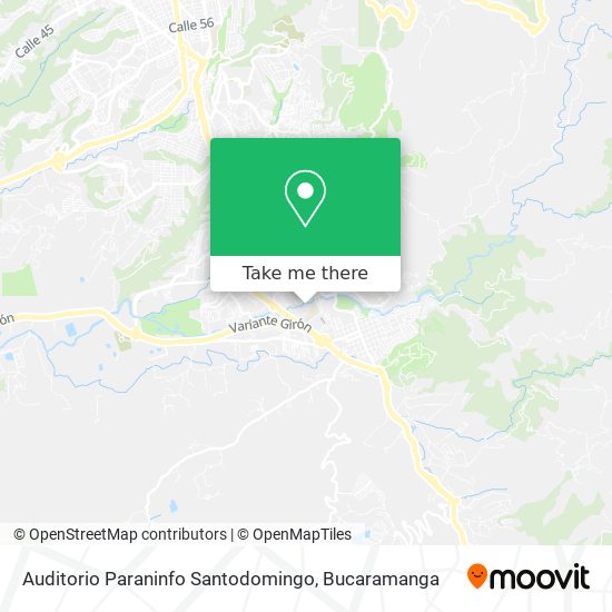 Auditorio Paraninfo Santodomingo map