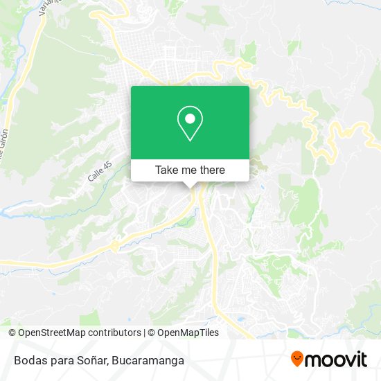 Bodas para Soñar map