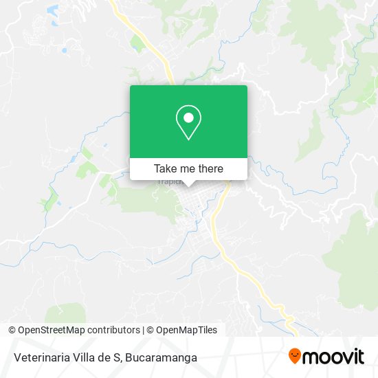 Veterinaria Villa de S map