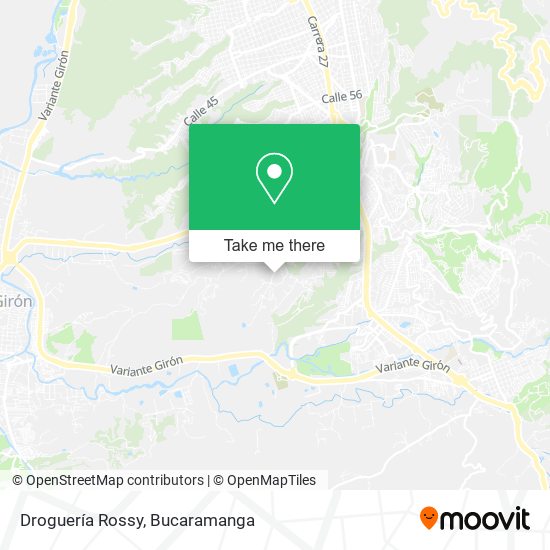 Mapa de Droguería Rossy
