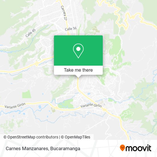 Carnes Manzanares map
