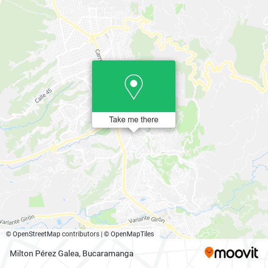 Milton Pérez Galea map