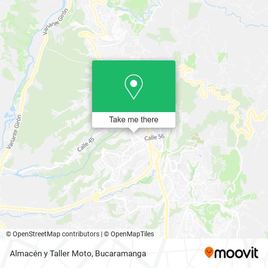 Almacén y Taller Moto map