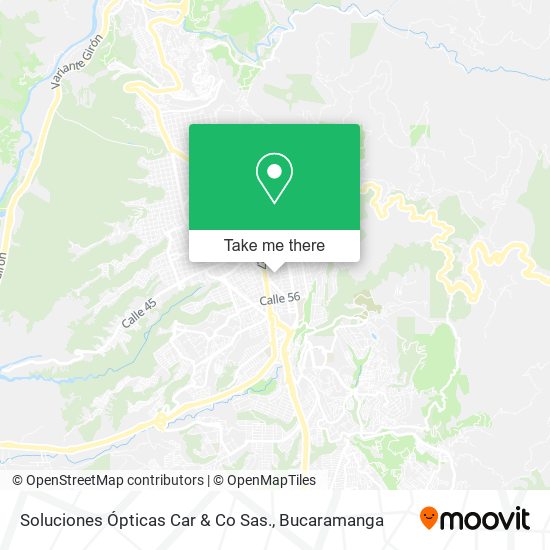 Soluciones Ópticas Car & Co Sas. map