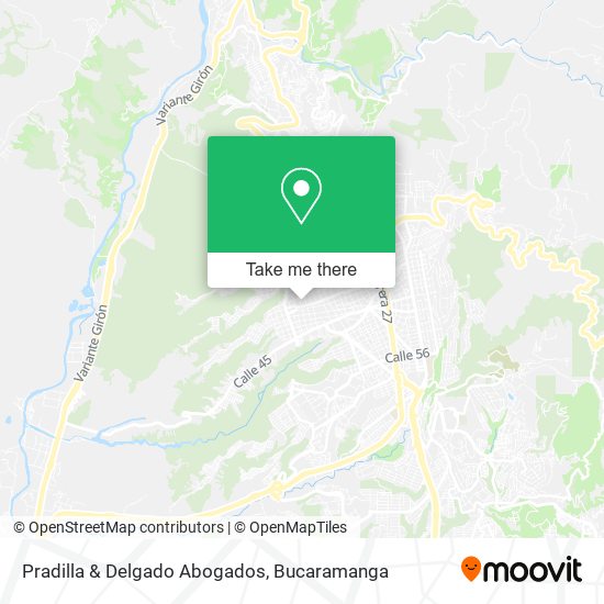 Pradilla & Delgado Abogados map