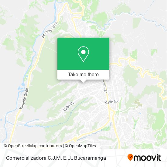 Comercializadora C.J.M. E.U. map