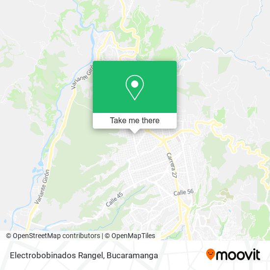 Electrobobinados Rangel map