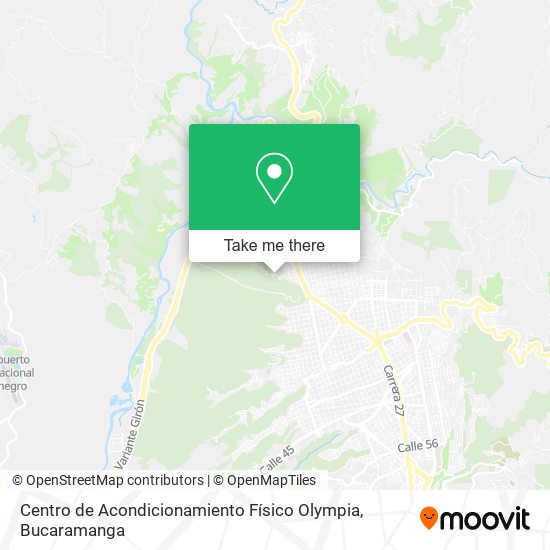 Centro de Acondicionamiento Físico Olympia map