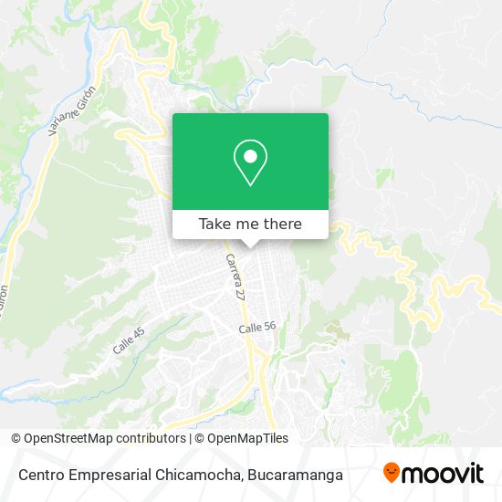 Centro Empresarial Chicamocha map