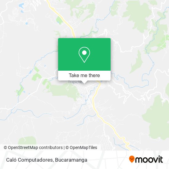 Caló Computadores map