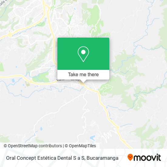 Mapa de Oral Concept Estética Dental S a S