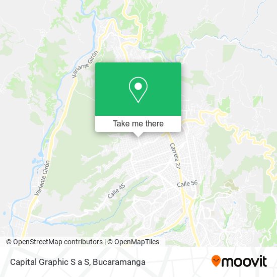 Capital Graphic S a S map