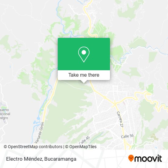 Electro Méndez map