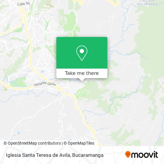 Iglesia Santa Teresa de Avila map