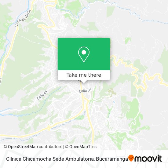 Clínica Chicamocha Sede Ambulatoria map