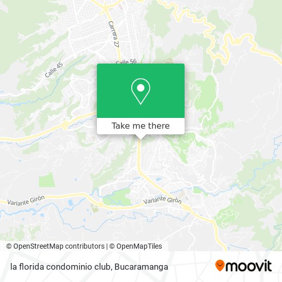 la florida condominio club map