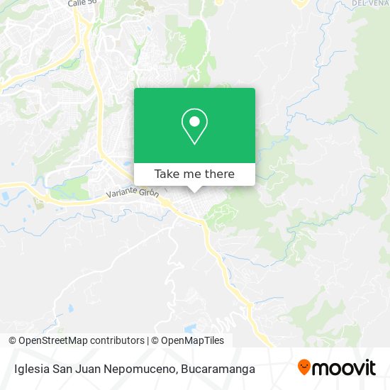 Iglesia San Juan Nepomuceno map