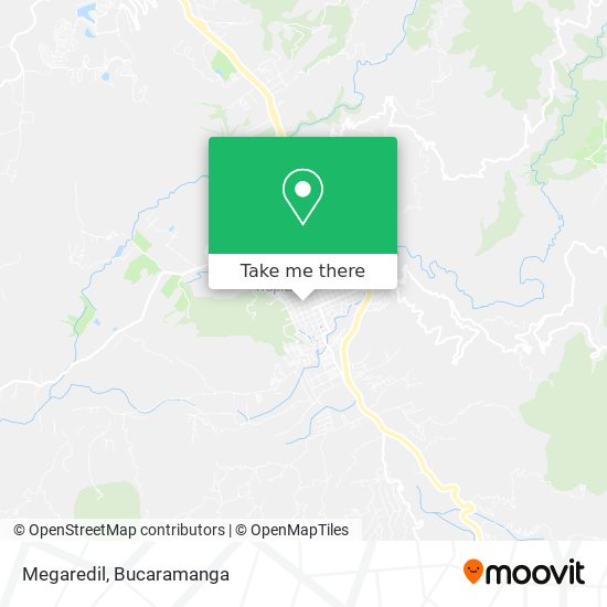 Mapa de Megaredil