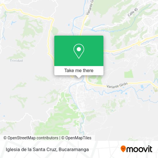 Iglesia de la Santa Cruz map