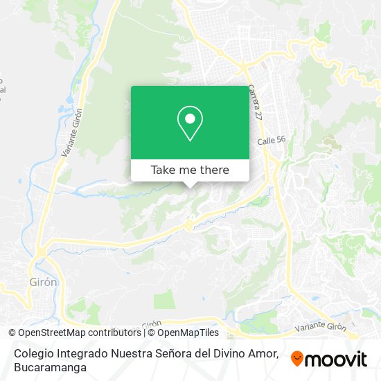 Colegio Integrado Nuestra Señora del Divino Amor map