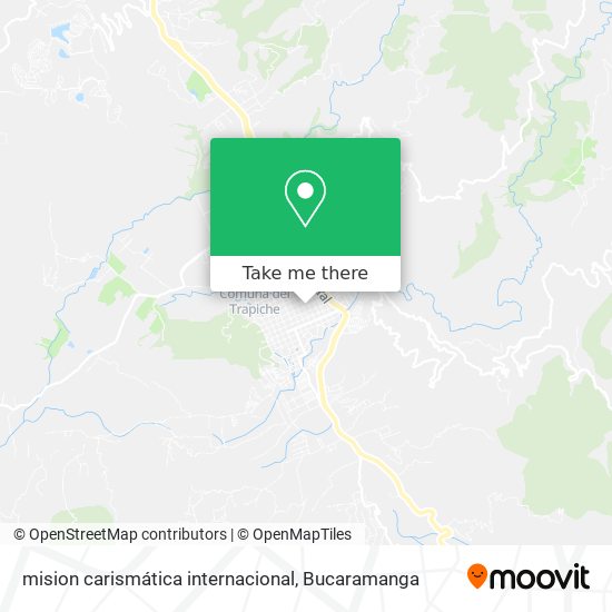 mision carismática internacional map