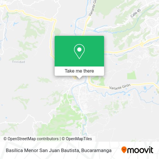 Mapa de Basílica Menor San Juan Bautista