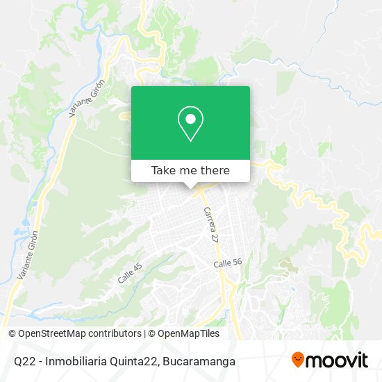 Q22 - Inmobiliaria Quinta22 map